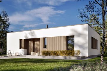  Projekt domu Mini 25 modern plus energo plus (WRC2834) - projekt domu parterowego - Zdjęcie 1
