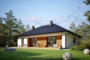  Projekt domu Mini 25 (wersja A) energo (WRC2835) - projekt domu parterowego - Zdjęcie 8