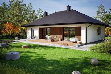  Projekt domu Mini 25 (wersja A) energo (WRC2835) - projekt domu parterowego - Zdjęcie 3