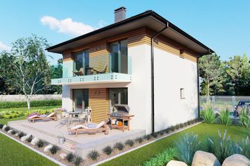  Projekt domu Piętrowy 1 (BBH1079) - projekt domu z pełnym piętrem - Zdjęcie 4