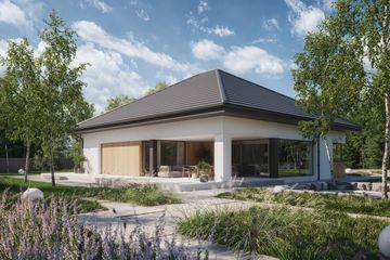  Projekt domu NewHouse 770 (KRZ1135) - projekt domu parterowego - Zdjęcie 6