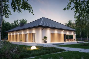  Projekt domu NewHouse 770 (KRZ1135) - projekt domu parterowego - Zdjęcie 13