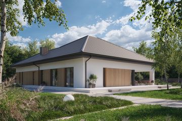  Projekt domu NewHouse 770 (KRZ1135) - projekt domu parterowego - Zdjęcie 14