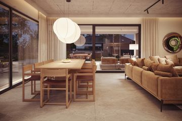Projekt domu NewHouse 770 - parterowy dom o powierzchni 166,52 m², dach kopertowy - ujęcie 45