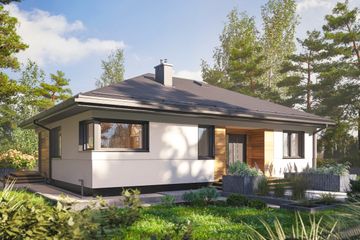  Projekt domu Felek Sto (1943) (KRD3082) - projekt domu parterowego - Zdjęcie 1