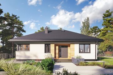  Projekt domu Felek Sto (1943) (KRD3082) - projekt domu parterowego - Zdjęcie 2