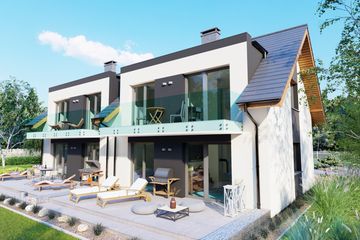  Projekt domu Dwulokalowy 6 (BBH1081) - projekt domu parterowego z poddaszem - Zdjęcie 4