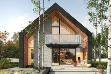  Projekt domu Idealny 1A (WAW1191) - projekt domu parterowego z poddaszem - Zdjęcie 3