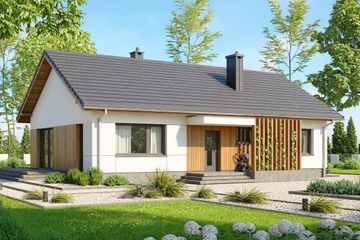  Projekt domu Serenita (WOF1261) - projekt domu parterowego - Zdjęcie 1