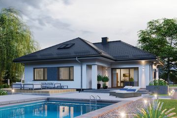  Projekt domu APS 269 ECO (LUA1679) - projekt domu parterowego - Zdjęcie 2