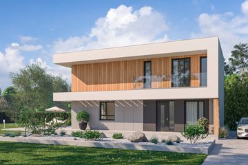  Projekt domu D438 (WAI1519) - projekt domu z pełnym piętrem - Zdjęcie 2