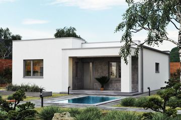  Projekt domu Ka281 (PKT1335) - projekt domu parterowego - Zdjęcie 1