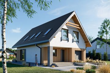  Projekt domu Dominik Nano (1952) (KRD3084) - projekt domu parterowego - Zdjęcie 1