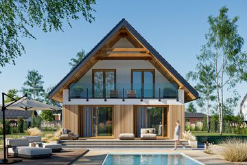  Projekt domu Dominik Nano (1952) (KRD3084) - projekt domu parterowego - Zdjęcie 5