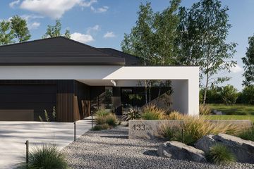  Projekt domu HomeKoncept 133 wariant 01 (KRX1290) - projekt domu parterowego - Zdjęcie 5