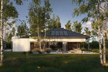  Projekt domu HomeKoncept 133 wariant 01 (KRX1290) - projekt domu parterowego - Zdjęcie 7