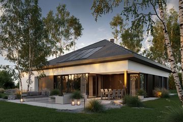  Projekt domu HomeKoncept 133 wariant 01 (KRX1290) - projekt domu parterowego - Zdjęcie 9