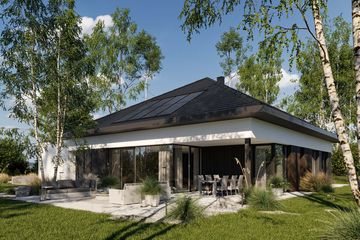  Projekt domu HomeKoncept 133 wariant 01 (KRX1290) - projekt domu parterowego - Zdjęcie 10