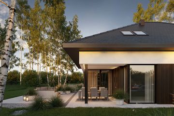  Projekt domu HomeKoncept 133 wariant 01 (KRX1290) - projekt domu parterowego - Zdjęcie 13