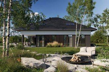  Projekt domu HomeKoncept 133 wariant 01 (KRX1290) - projekt domu parterowego - Zdjęcie 15