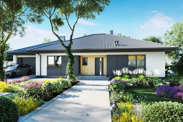  Projekt domu Ka276 (PKT1337) - projekt domu parterowego - Zdjęcie 1