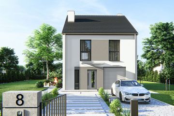  Projekt domu Kalipso 5 (WRD3281) - projekt domu z pełnym piętrem - Zdjęcie 2