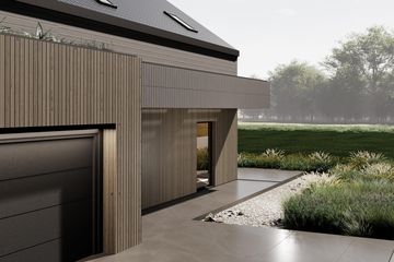  Projekt domu JB61 (GDA1047) - projekt domu parterowego z poddaszem - Zdjęcie 9