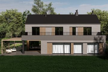  Projekt domu JB61 (GDA1047) - projekt domu parterowego z poddaszem - Zdjęcie 11