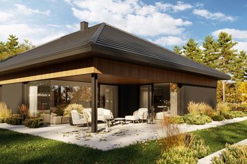  Projekt domu HomeKoncept 135 (KRX1291) - projekt domu parterowego - Zdjęcie 6