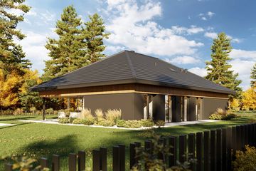  Projekt domu HomeKoncept 135 (KRX1291) - projekt domu parterowego - Zdjęcie 15