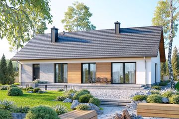  Projekt domu Mokka 20 bis (WOF1263) - projekt domu parterowego - Zdjęcie 1