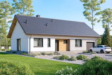  Projekt domu Mokka 20 bis (WOF1263) - projekt domu parterowego - Zdjęcie 4