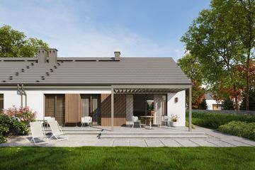  Projekt domu Eco 52 (WOZ1079) - projekt domu parterowego - Zdjęcie 2