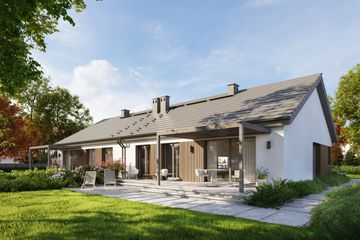  Projekt domu Eco 52 (WOZ1079) - projekt domu parterowego - Zdjęcie 4