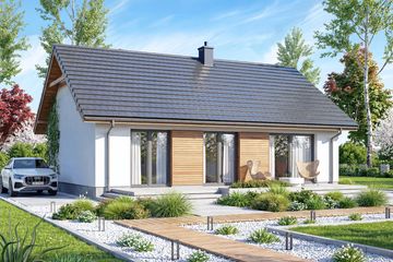  Projekt domu Mirabelka 4 bis (WOF1264) - projekt domu parterowego - Zdjęcie 3