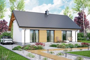  Projekt domu Mirabelka 4 bis (WOF1264) - projekt domu parterowego - Zdjęcie 3