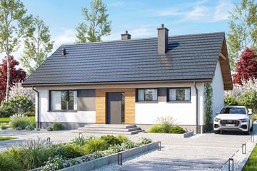  Projekt domu Mirabelka 4 bis (WOF1264) - projekt domu parterowego - Zdjęcie 4