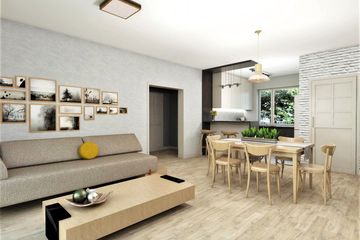 Projekt domu Ka294 Sz - parterowy dom o powierzchni 86,29 m², dach dwuspadowy - ujęcie 7