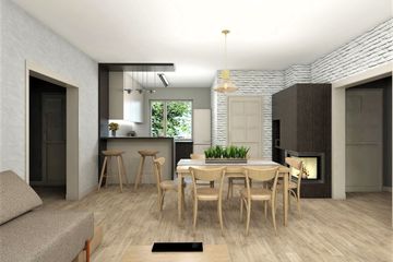 Projekt domu Ka294 Sz - parterowy dom o powierzchni 86,29 m², dach dwuspadowy - ujęcie 8