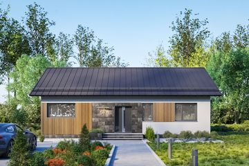  Projekt domu Janek Bobo (1953) (KRD3085) - projekt domu parterowego - Zdjęcie 2