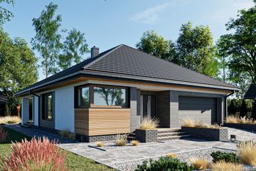  Projekt domu Adela Sto (1954) (KRD3087) - projekt domu parterowego - Zdjęcie 1