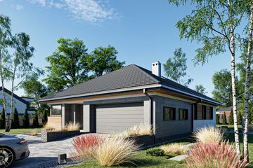  Projekt domu Adela Sto (1954) (KRD3087) - projekt domu parterowego - Zdjęcie 3