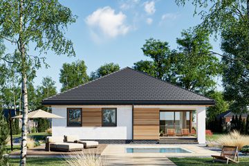  Projekt domu Adela Sto (1954) (KRD3087) - projekt domu parterowego - Zdjęcie 5