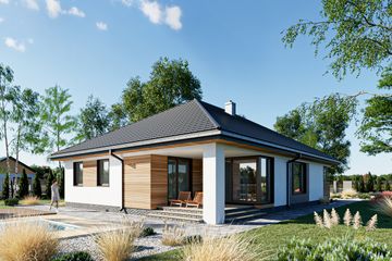  Projekt domu Adela Sto (1954) (KRD3087) - projekt domu parterowego - Zdjęcie 6