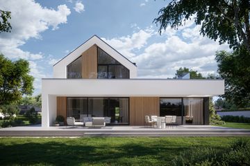  Projekt domu NewHouse 790 w3 (KRZ1136) - projekt domu parterowego z poddaszem - Zdjęcie 4