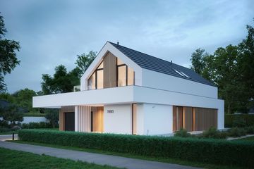  Projekt domu NewHouse 790 w3 (KRZ1136) - projekt domu parterowego z poddaszem - Zdjęcie 7