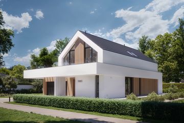  Projekt domu NewHouse 790 w3 (KRZ1136) - projekt domu parterowego z poddaszem - Zdjęcie 8