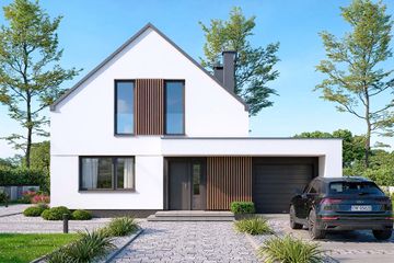  Projekt domu Vincent 3 (WOF1265) - projekt domu parterowego z poddaszem - Zdjęcie 4