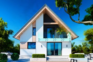  Projekt domu Lolek II N (BSB1163) - projekt domu parterowego z poddaszem - Zdjęcie 1