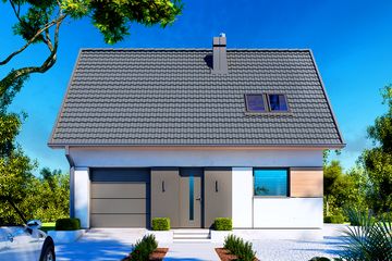  Projekt domu Lolek II N (BSB1163) - projekt domu parterowego z poddaszem - Zdjęcie 4